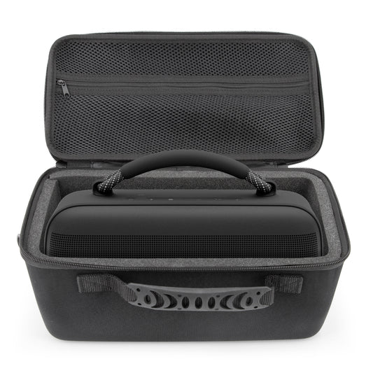 CASEMATIX Travel Case Compatible with Bose Soundlink Max Portable Speaker - Rugged Hard-Shell Case with Foam and Shoulder Strap - Includes Case Only