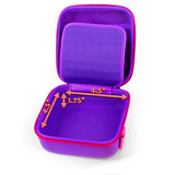 CASEMATIX Carry Case Compatible with the Tic Tac Toe Bolt Game Single Layer Handheld Electronic Game - Does Not Fit Double-Stack Accessory Tray