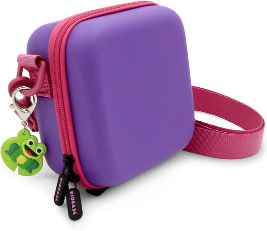 Retro Gaming Console Case - Protective Storage for HigoKids QS4, MadeMax & E-MODS RS-1 (4.5") - Green or Purple