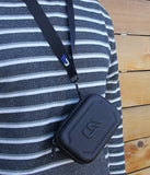 CASEMATIX Hard Shell Travel Case Compatible with Garmin eTrex SE 2.2, 22x, 30x, Touch 35 and More - Protective Carrying Case with Lanyard and Carabiner