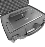 CASEMATIX Printer Travel Case Compatible with Canon PIXMA TR160 Wireless Portable Printer and Accessories