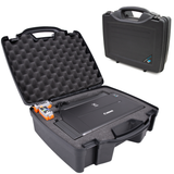 CASEMATIX Printer Travel Case Compatible with Canon PIXMA TR160 Wireless Portable Printer and Accessories